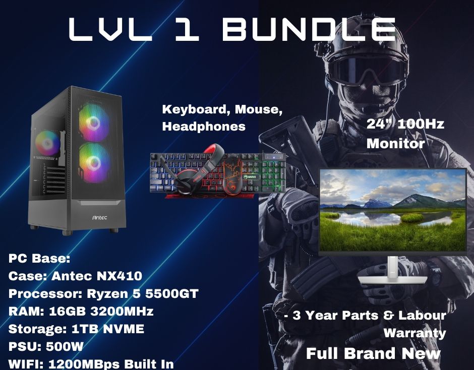 Level 1 Gaming PC Bundle